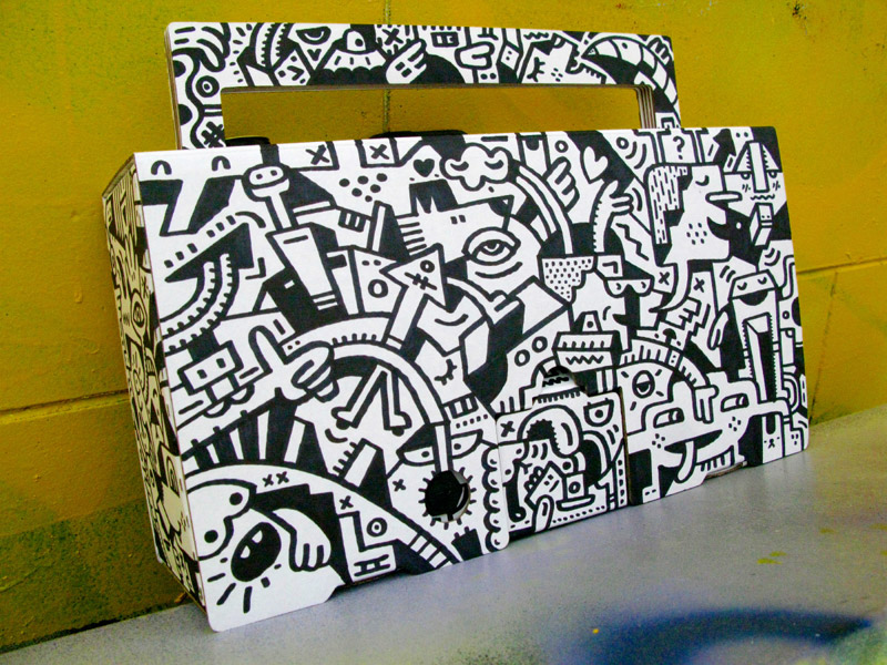 Berlin Boombox Brewing Mister Phil Illustration