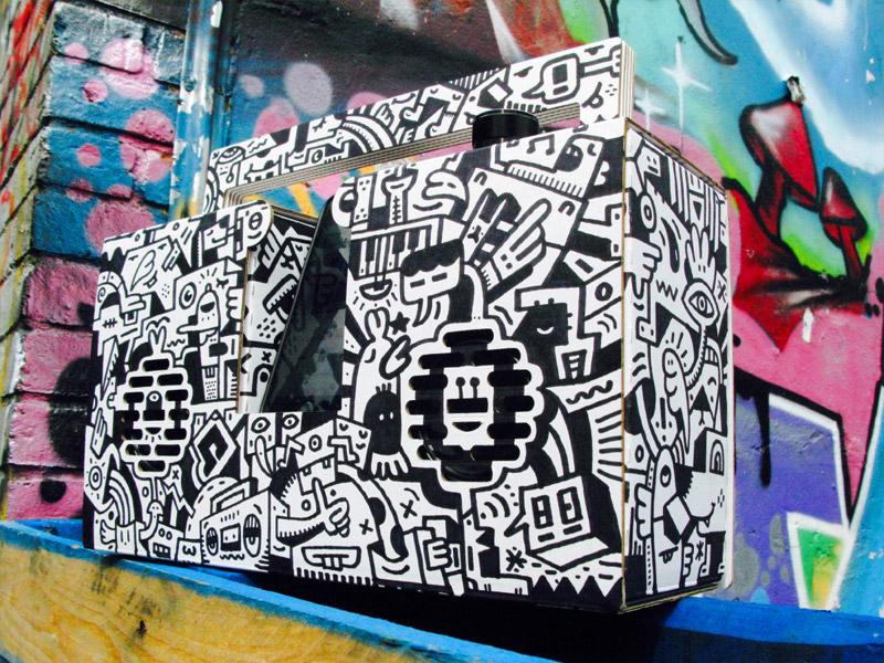 Berlin Boombox Brewing Mister Phil Illustration