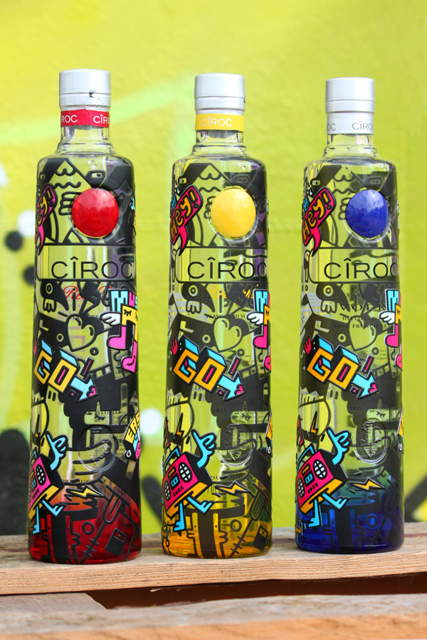 CIROC Vodka INKD Mister Phil Illustration