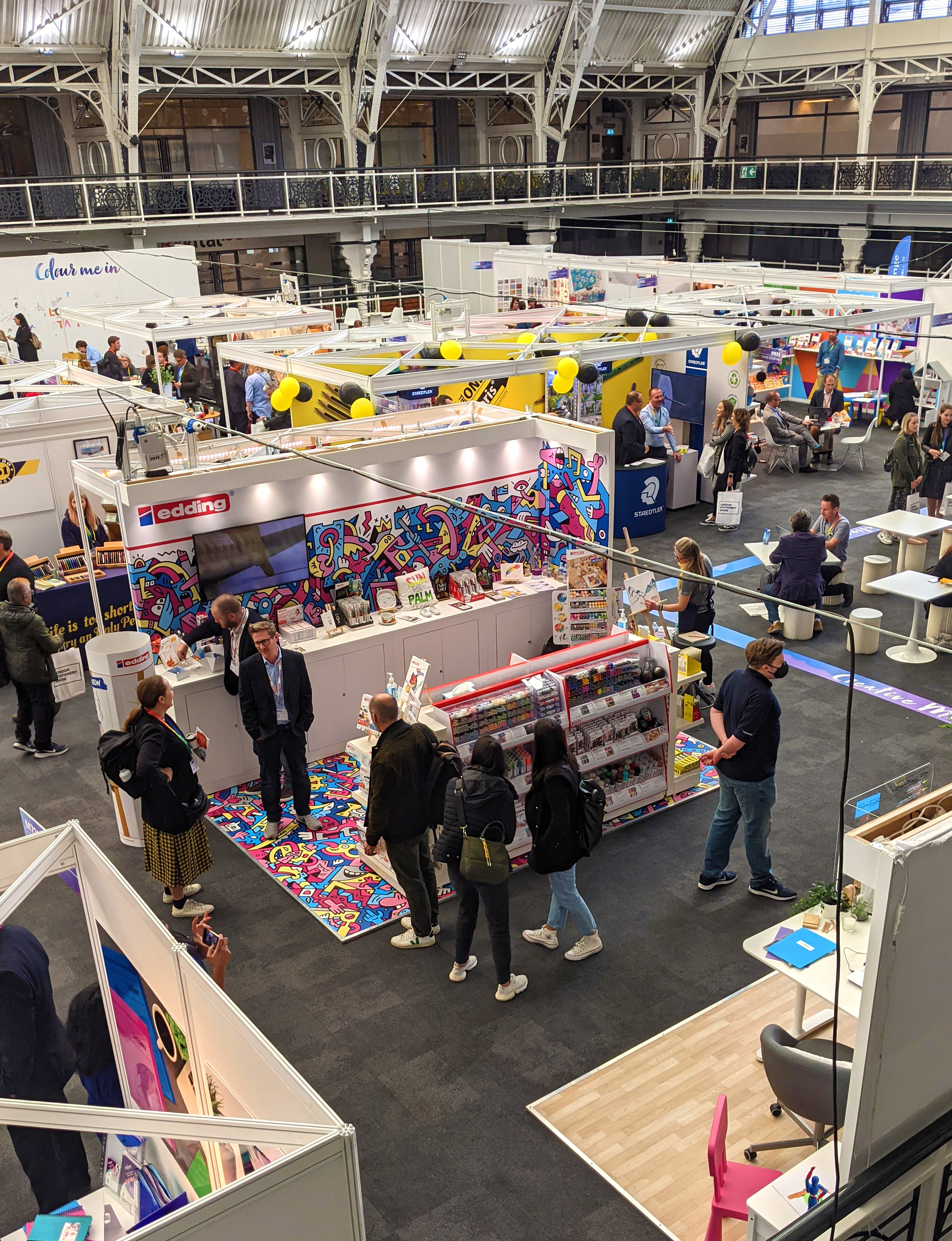 Edding UK London Stationery Show 2021 Mister Phil Illustration