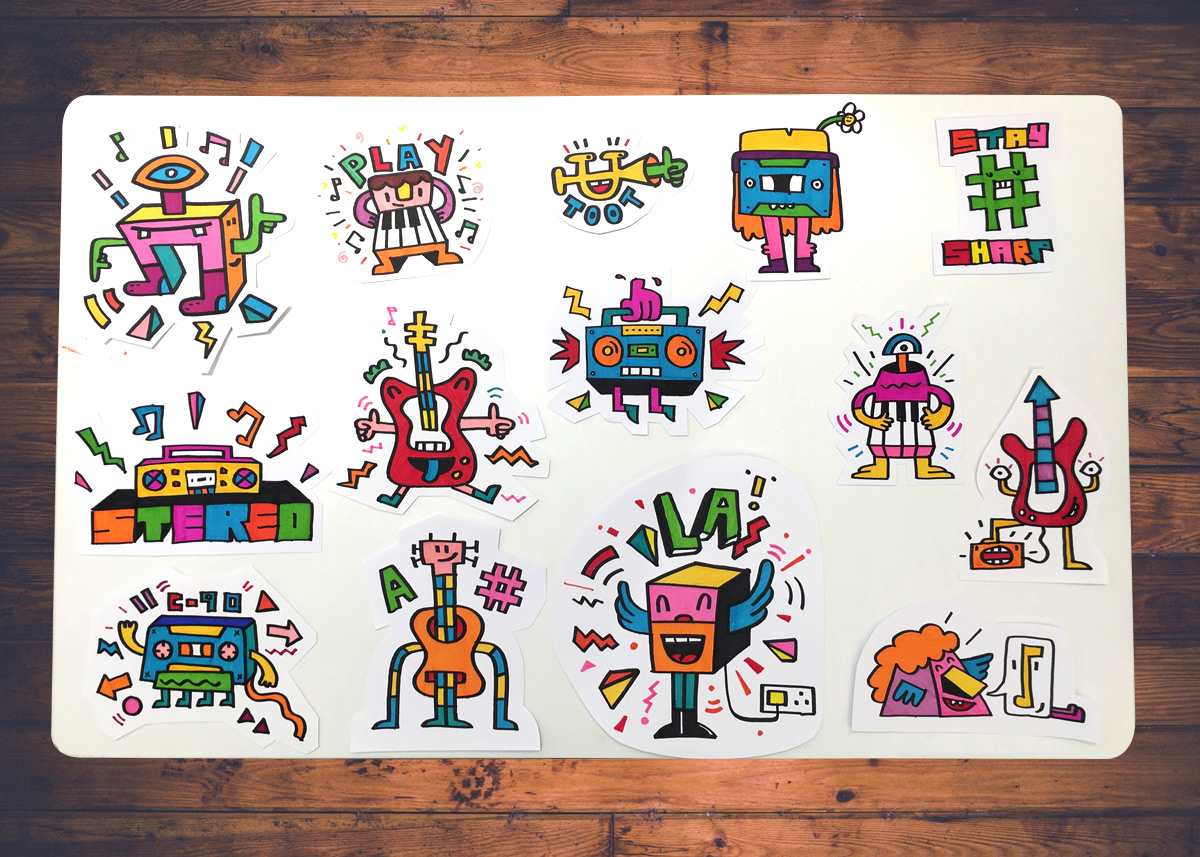 Kipling Bags Mister Phil Illustration