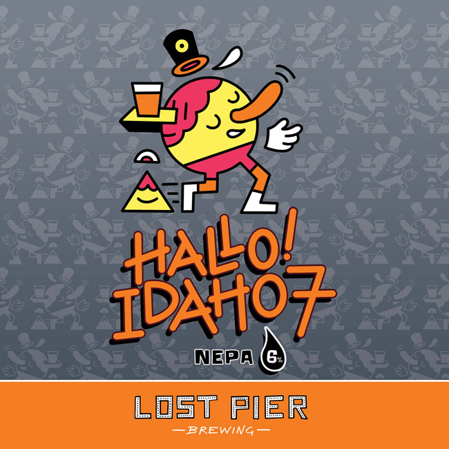 Lost Pier Brewing Mister Phil Illustration