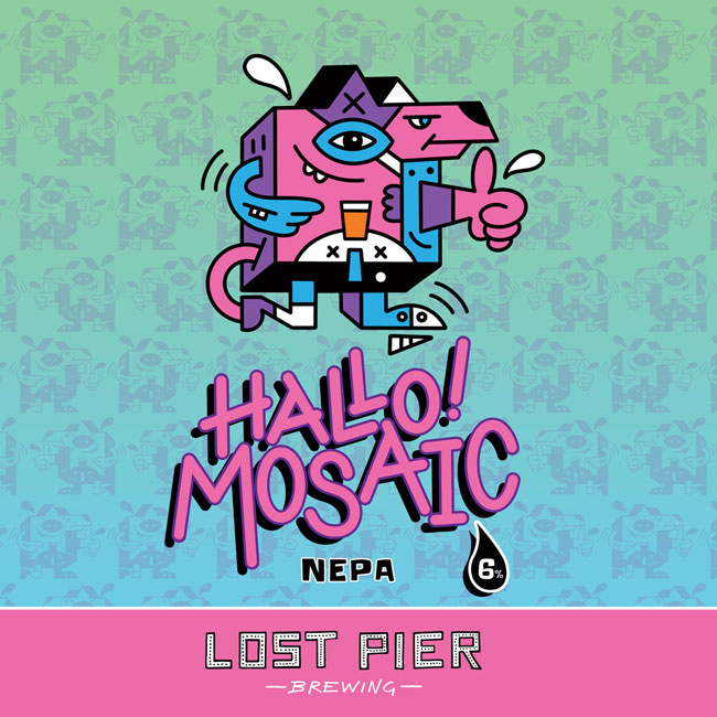 Lost Pier Brewing Mister Phil Illustration