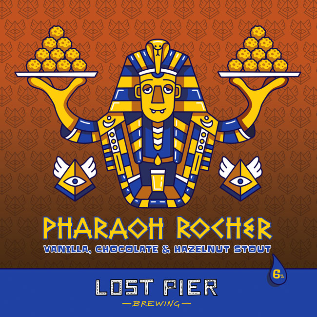 Lost Pier Brewing Mister Phil Illustration