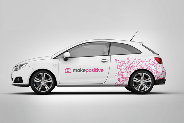 Make Positive Phil Illustration Brighton