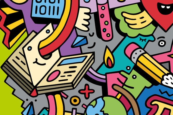 OUP Mister Phil Illustration Brighton