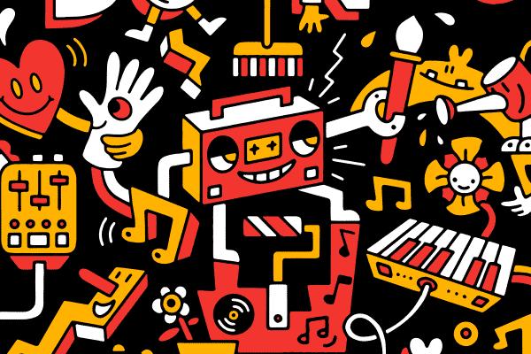 T Shirt design for RockCorps IBIS volunteering program for Black Eyed Peas concert in Paris.