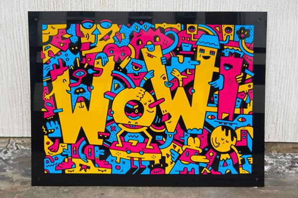 Vinyl artwork Illustration Mister Phil Illustration Brighton